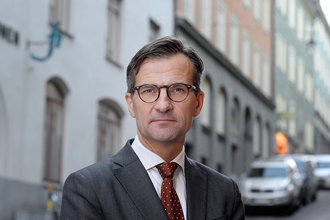 Porträtt Erik Thedéen chef Finansinspektionen
